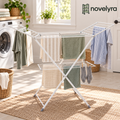 Novelvra foldable clothes drying rack